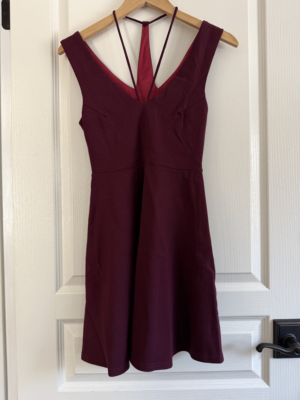 Revolve Minkpink Sleeveless Burgundy Dress